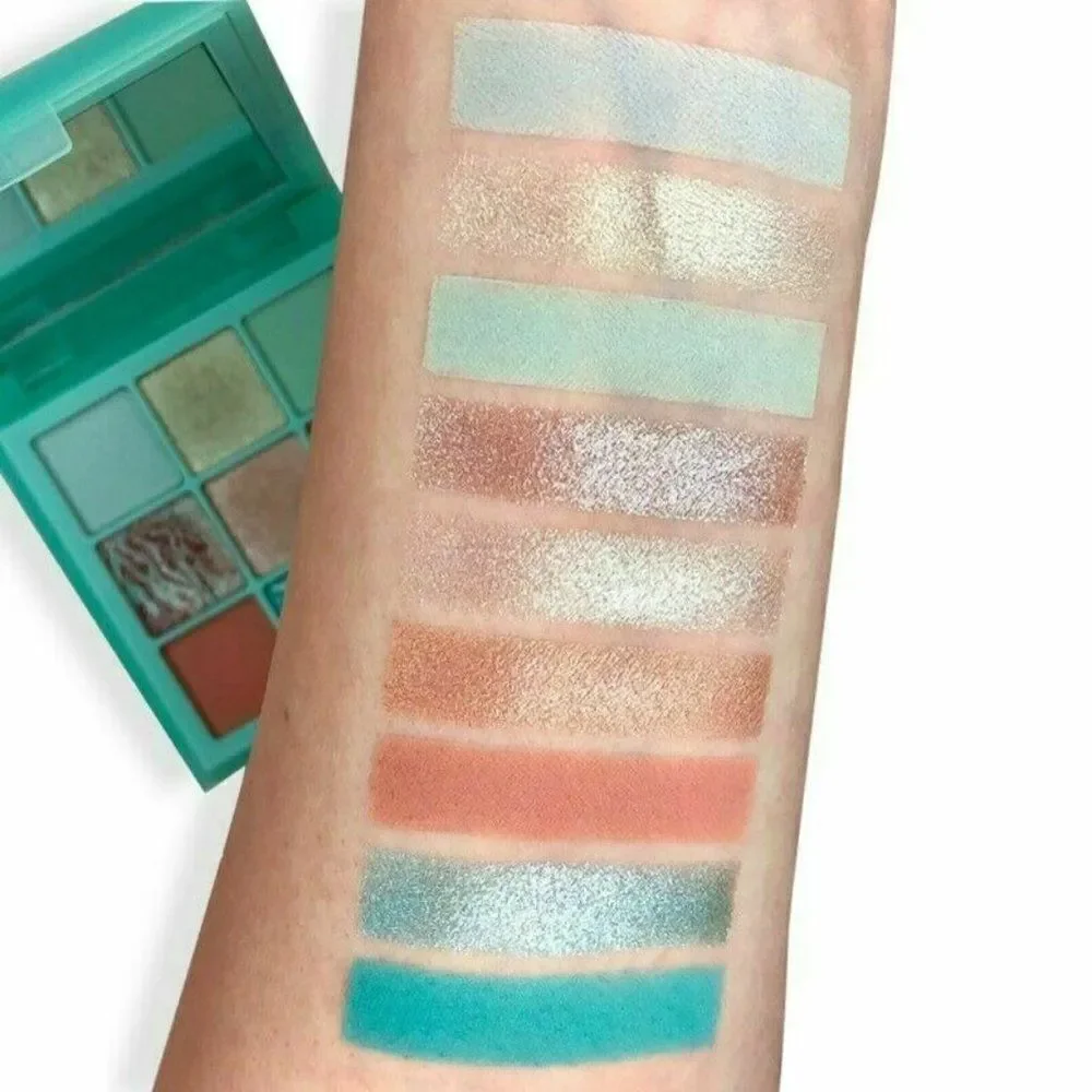 COPY - 9 Colors Eyeshadow Palette Long Lasting Shimmer Matte Glitter Eye Shadow…